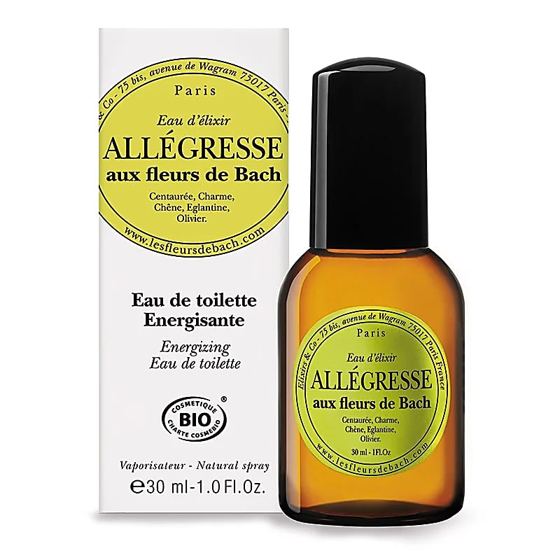 Bach Eau Toilette Energizing Naturlig Opkvikkende økologisk Duft Eau Toilette Elixirs Studiobuus