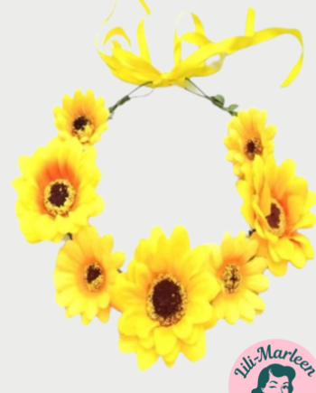 Blomsterkrans Med Solsikker