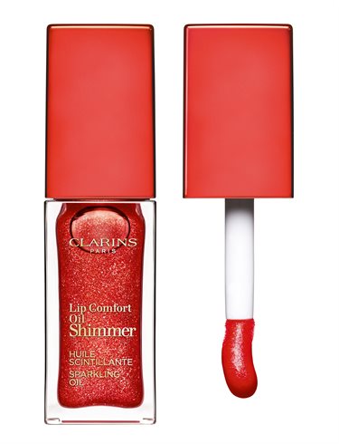 Clarins Lip Comfort Oil Shimmer Red Hot