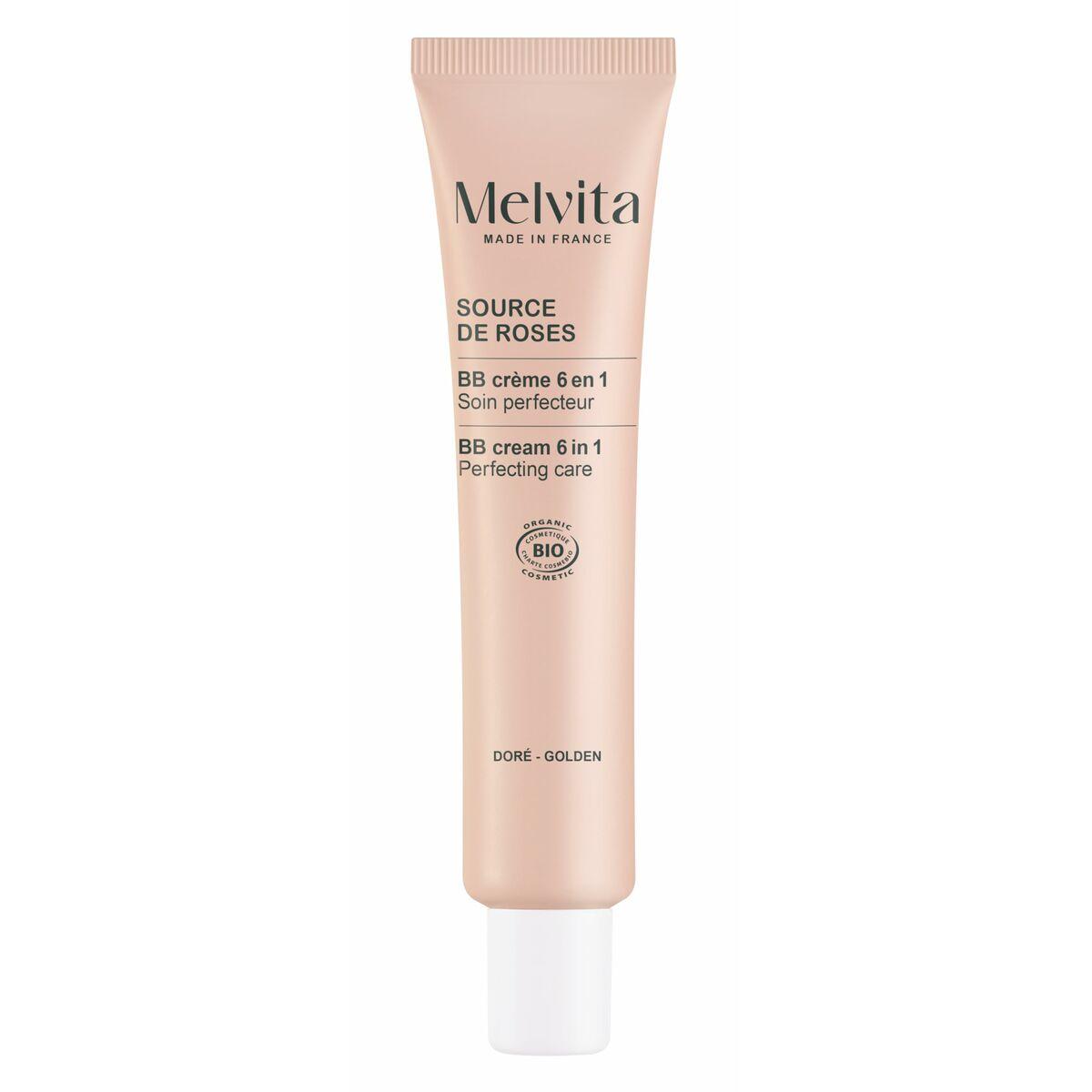 Cream Melvita Source Roses Gylden