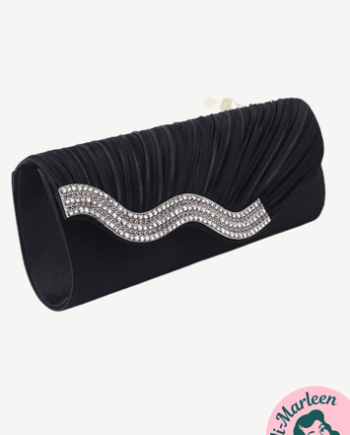Fest Clutch Cocktailtaske Lillian Sort