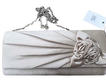 Fest Clutch Rosemary Champagne Fest Taske Satin