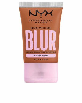 Foundation Nyx Bare With Blur Warm Honey