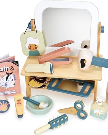 Frisør Legetøjssæt Træ Tender Leaf