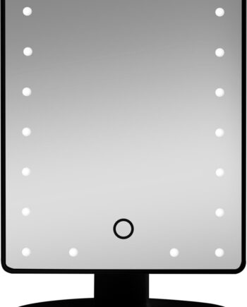 Gillian Jones Hollywoodspejl Med Lys Touch Sort