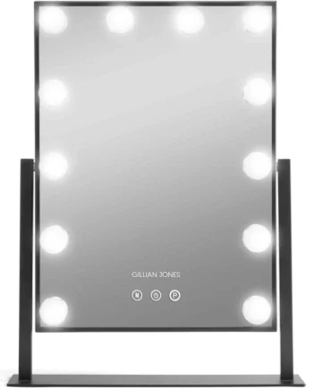 Gillian Jones Led Makeup Artist Touch Mirror Black 10259