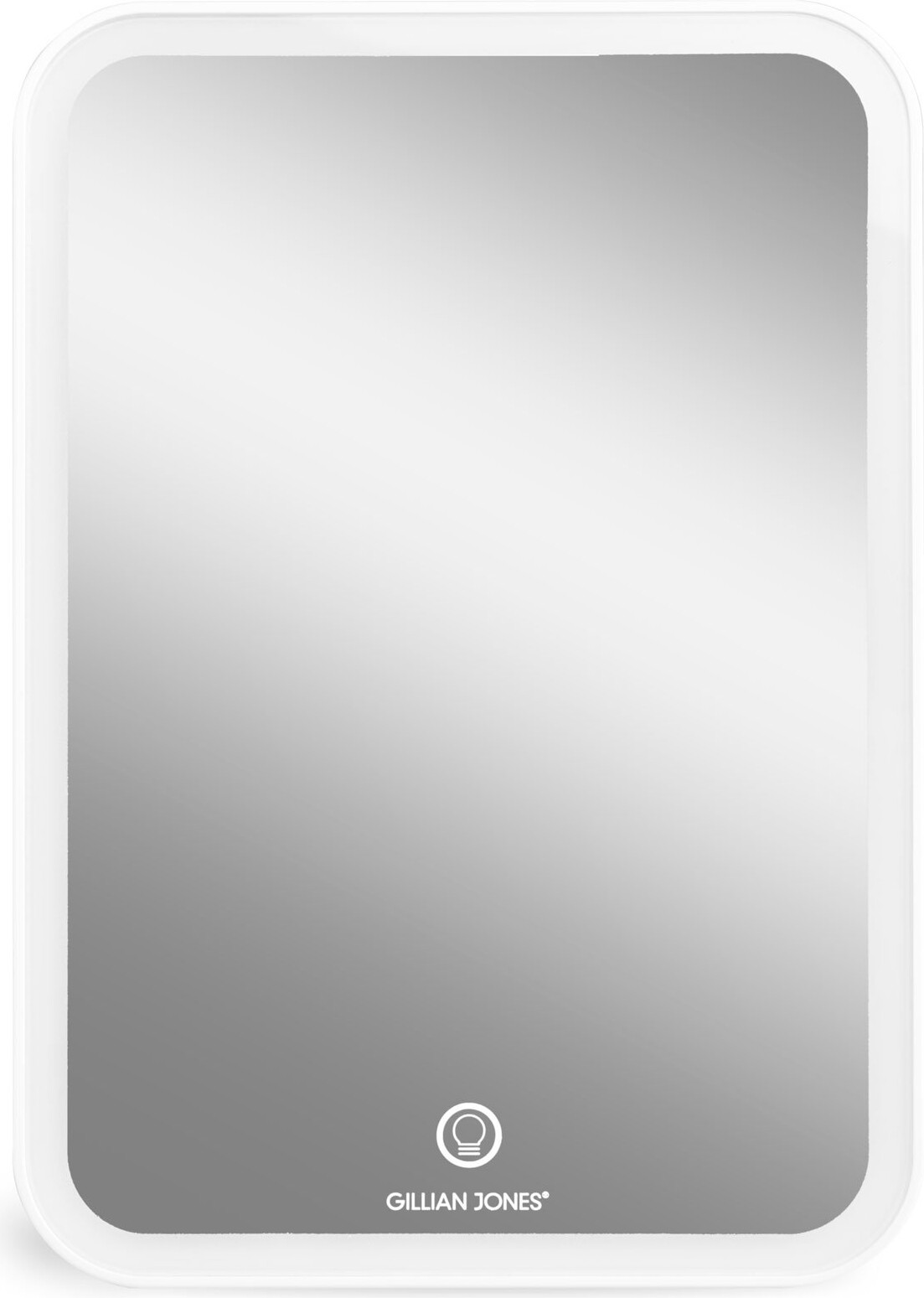 Gillian Jones Makeup Spejl Med Lys Touch Hvid Tablet Mirror With Led And Usb Charging White