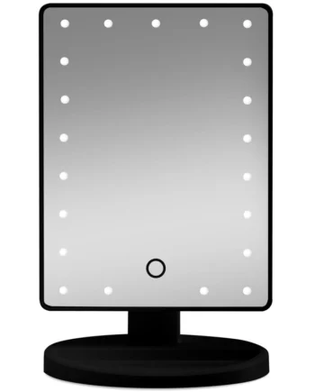 Gillian Jones Makeup Table Mirror Led Light   Touch Black 10260