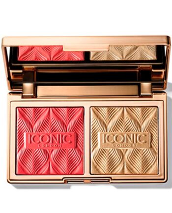 Iconic London Silk Glow Duo Coral Glow