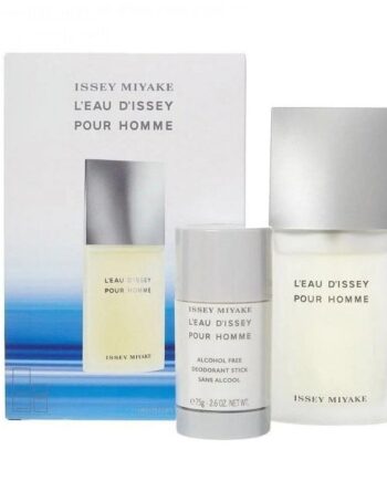 Issey Miyake Eau Issey Pour Homme Gavesæt 75ml Edt  75g Deodorant Stick