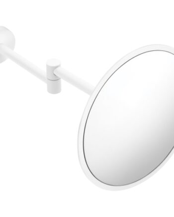 Laufen Nixie Makeup Spejl ø20 Mat Hvid