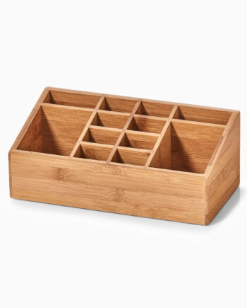 Makeup Organizer Med Rum Natur 5cm 13cm 10cm Erika