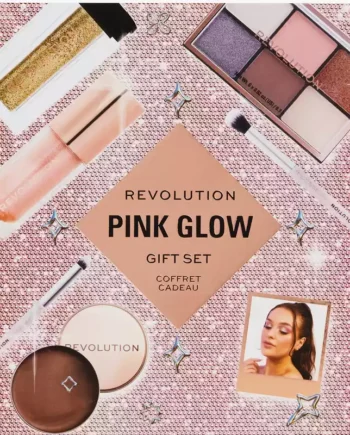 Makeup Revolution Pink Glow Get The Look Gift Set Limited Edition