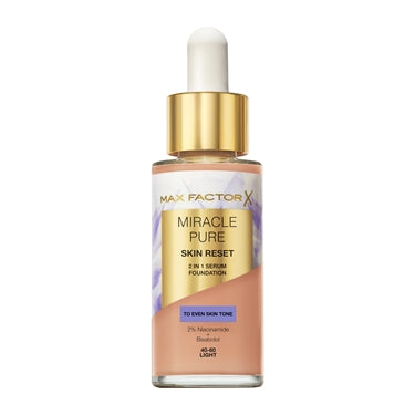 Max Factor Miracle Pure Skin Reset Serum Foundation Light