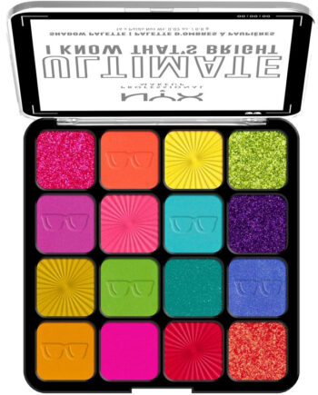 Nyx Prof Makeup Ultimate Shadow Palette 04w Know Thatampapos Bright
