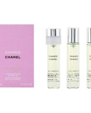 Parfumesæt Til Kvinder Chanel Chance Eau Frache Edt  Refill