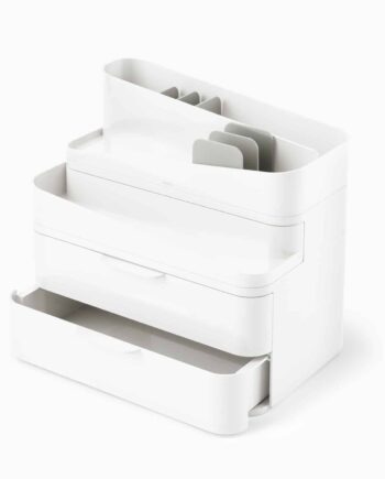 Umbra Makeup Organizer Med Skuffer Hvid 27cm 18cm 25cm Barbara