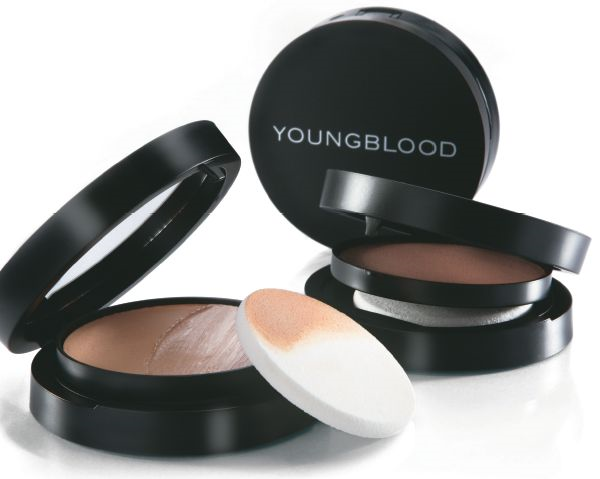 Youngblood Refillable Compact Cream Powder Foundation Honey