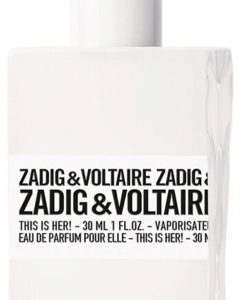Zadig   Voltaire Eau Parfum Pour Elle This Her 30ml