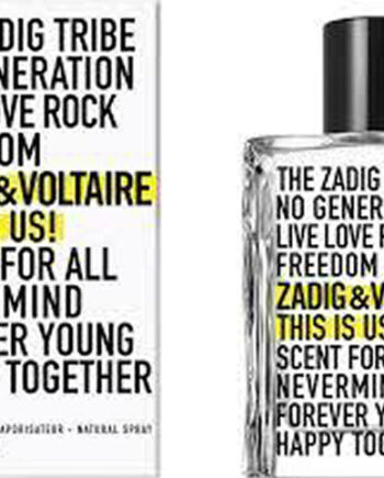 Zadig   Voltaire Eau Toilette The New Fragrance For Women And Men This 50ml